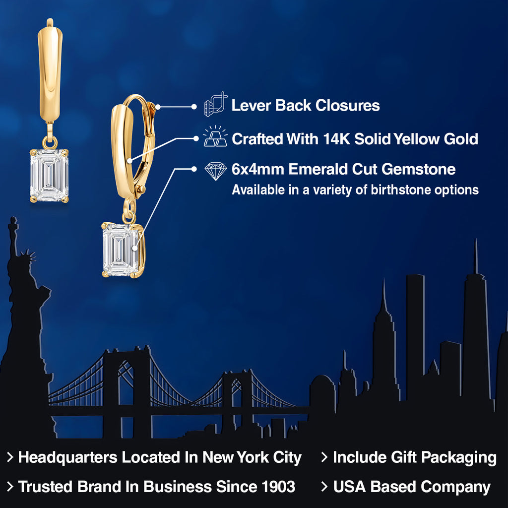 Earrings in 14K Yellow Gold
