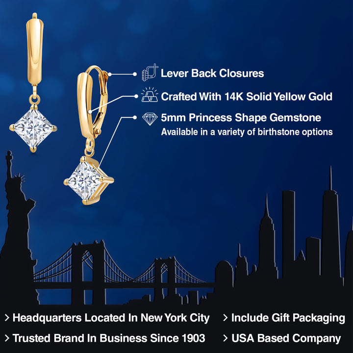 Earrings in 14K Yellow Gold