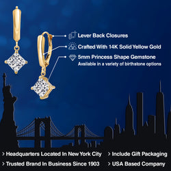 Earrings in 14K Yellow Gold