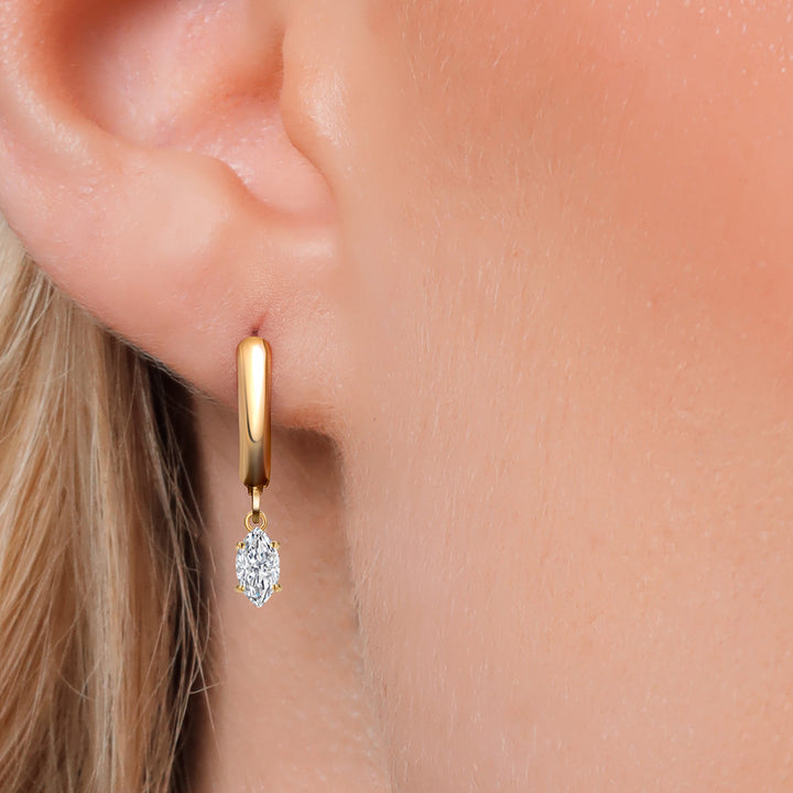 Earrings in 14K Yellow Gold