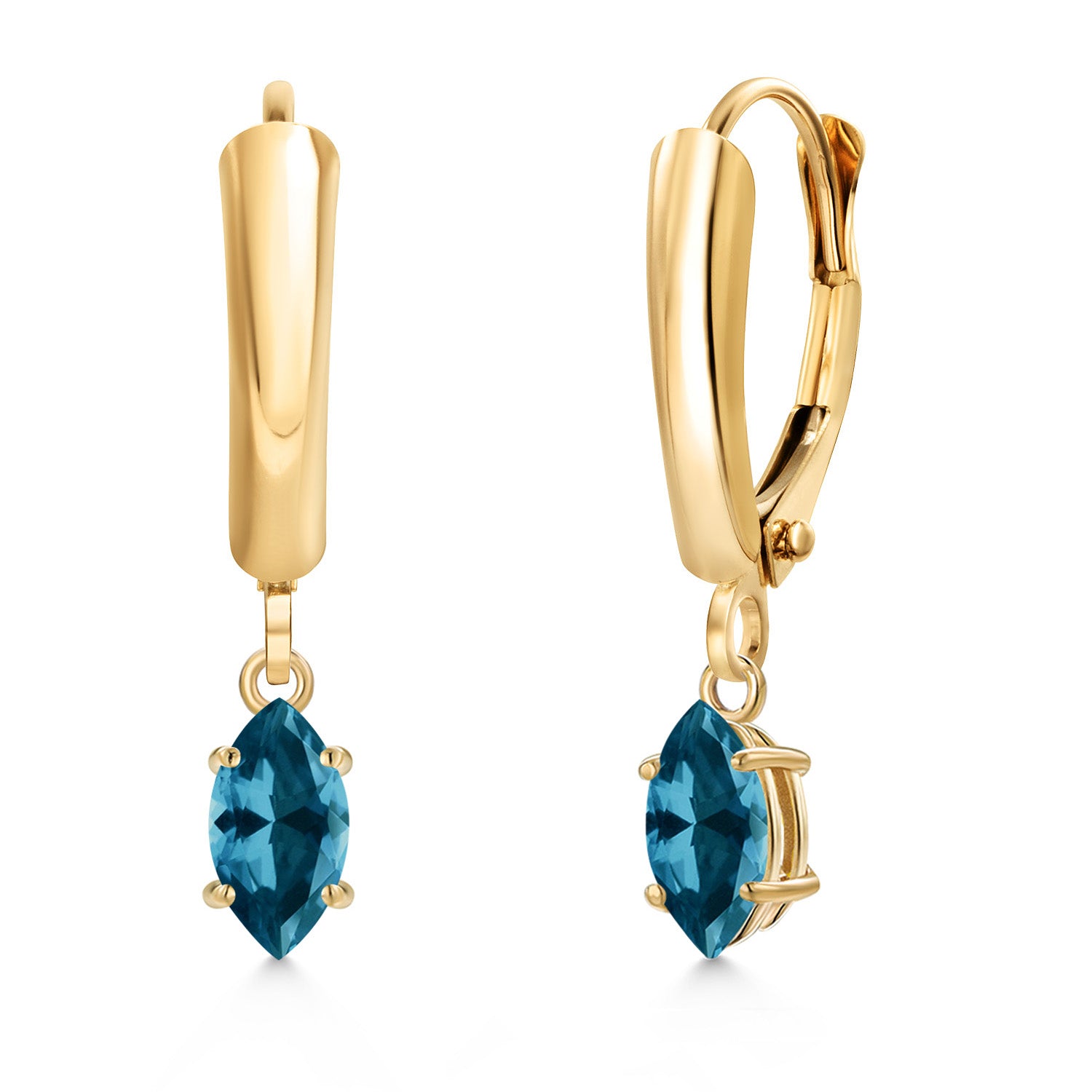 Earrings in 14K Yellow Gold