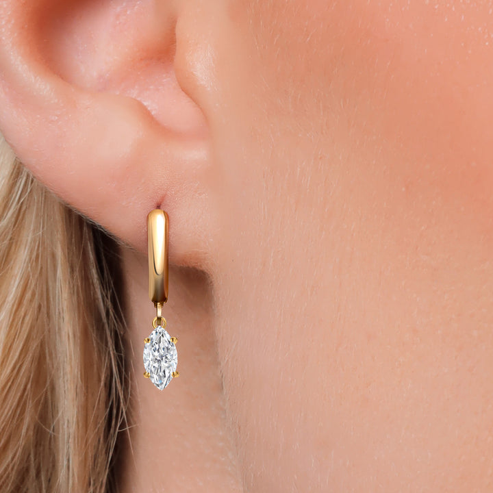 Earrings in 14K Yellow Gold