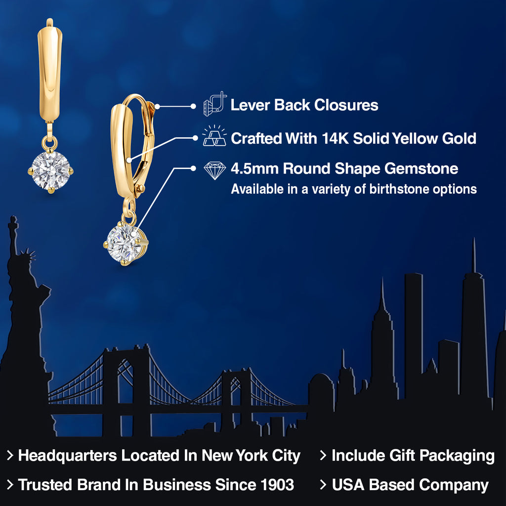 E - F_Earrings in 14K Yellow Gold