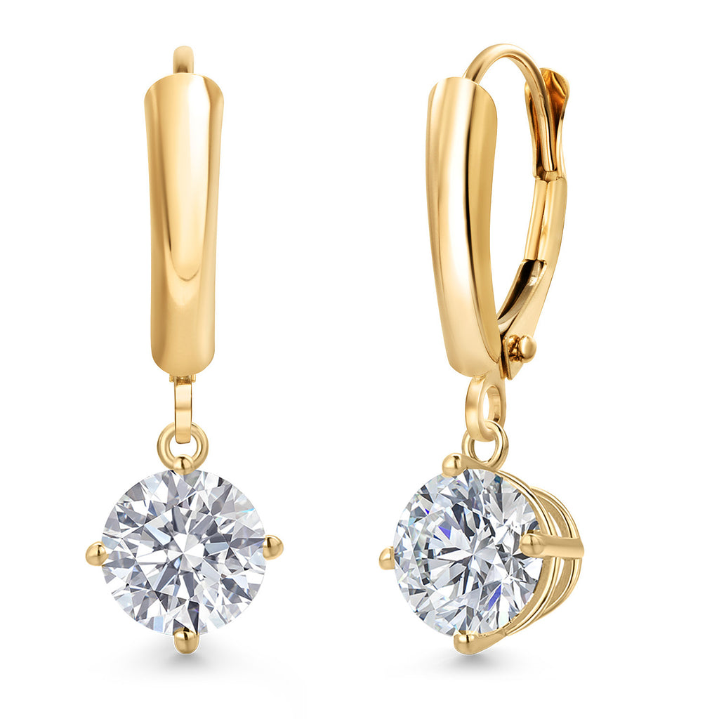 1.50 Cttw_Earrings in 14K Yellow Gold