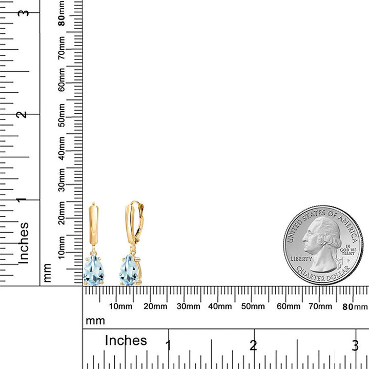Earrings in 14K Yellow Gold