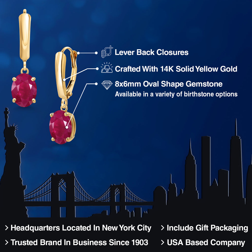 Earrings in 14K Yellow Gold
