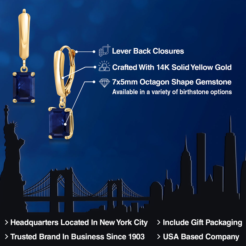 Earrings in 14K Yellow Gold