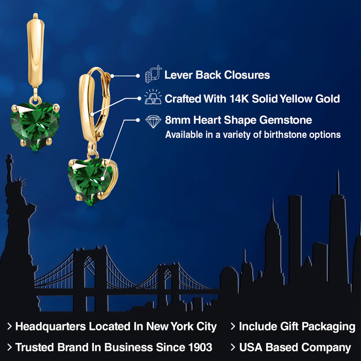 Earrings in 14K Yellow Gold
