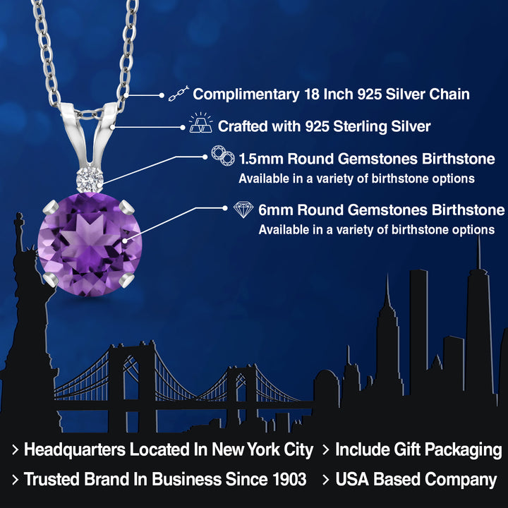 Necklace in 14K White Gold