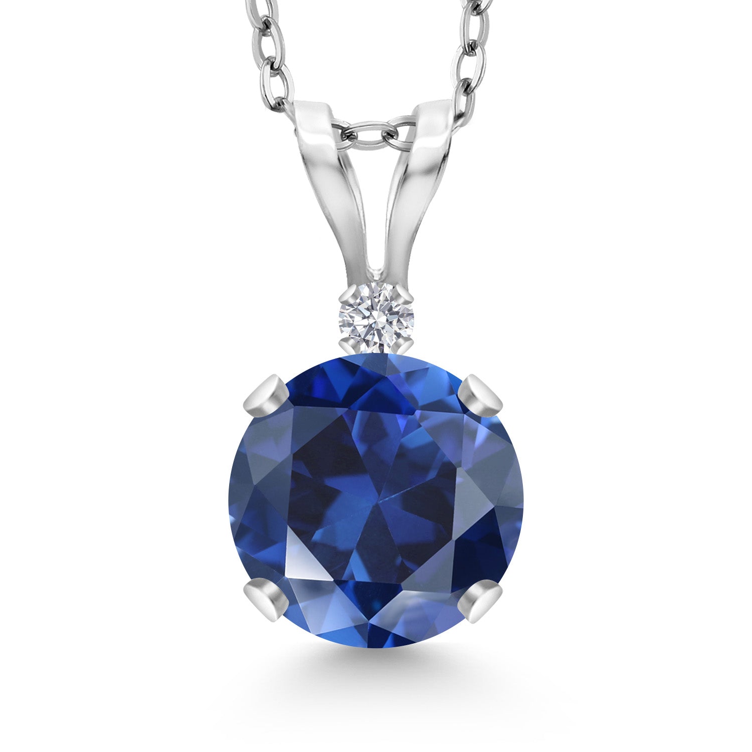 Necklace in 14K White Gold