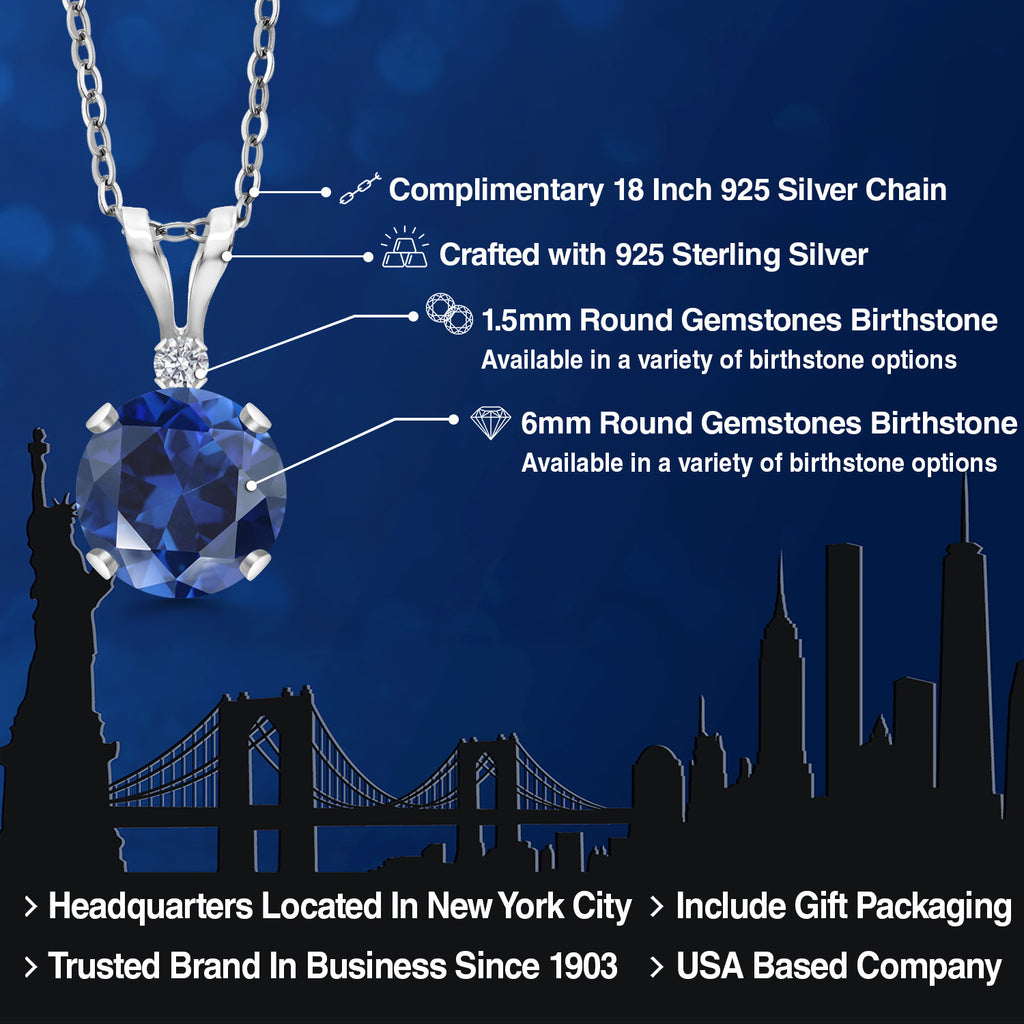 Necklace in 14K White Gold