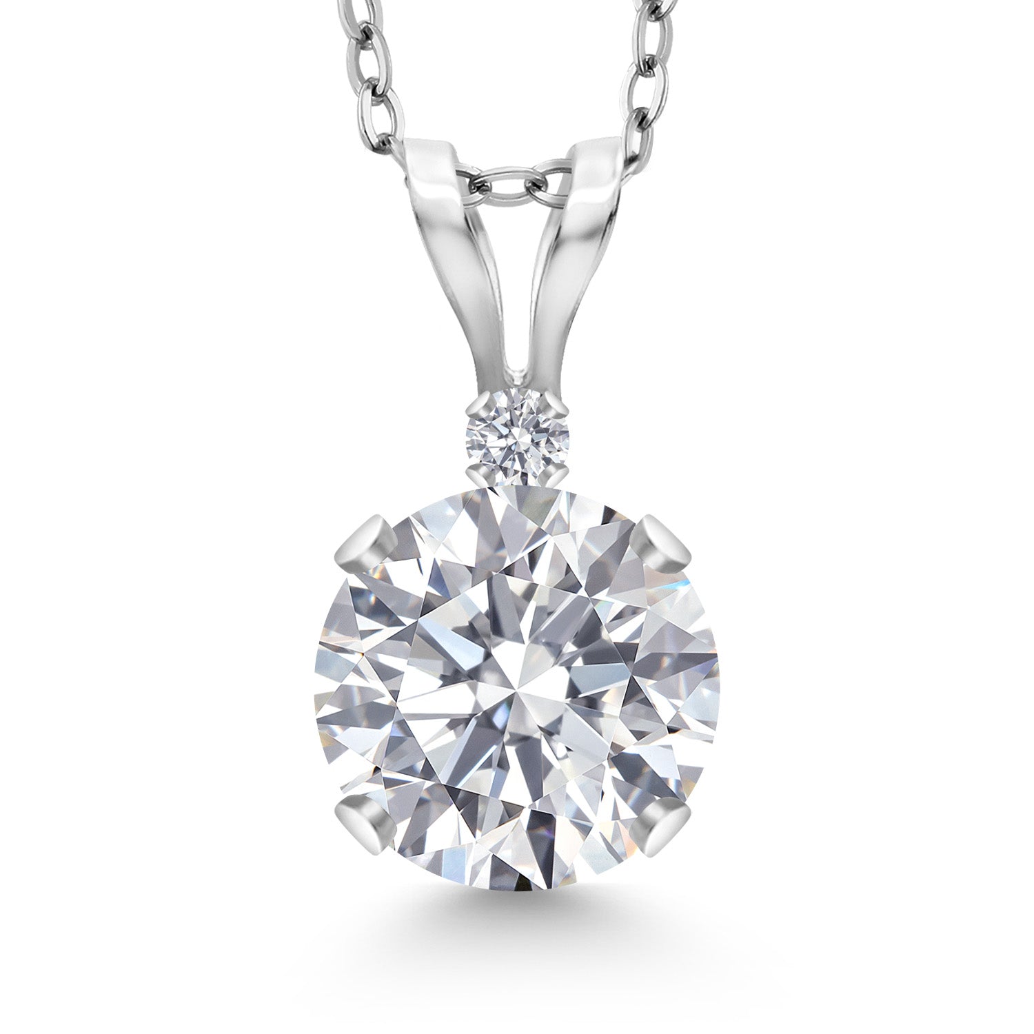 Necklace in 14K White Gold