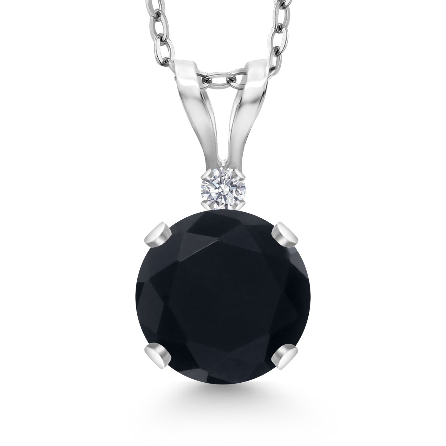 Necklace in 14K White Gold