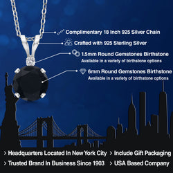 Necklace in 14K White Gold