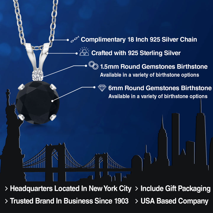 Necklace in 14K White Gold