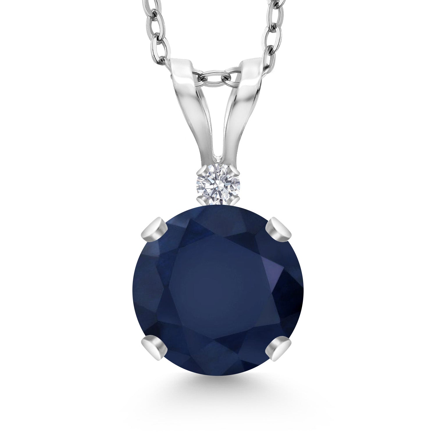 Necklace in 14K White Gold