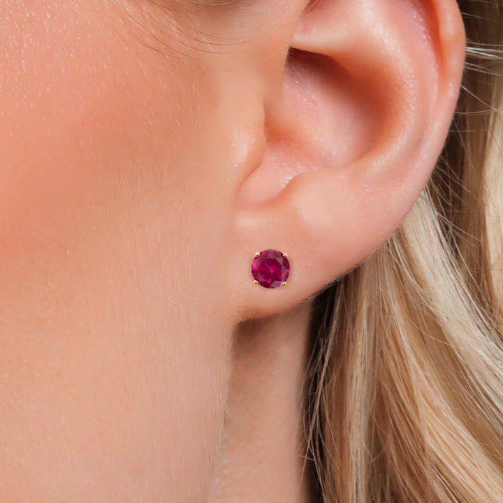 Earrings in 925 Yellow Gold Plated Silver