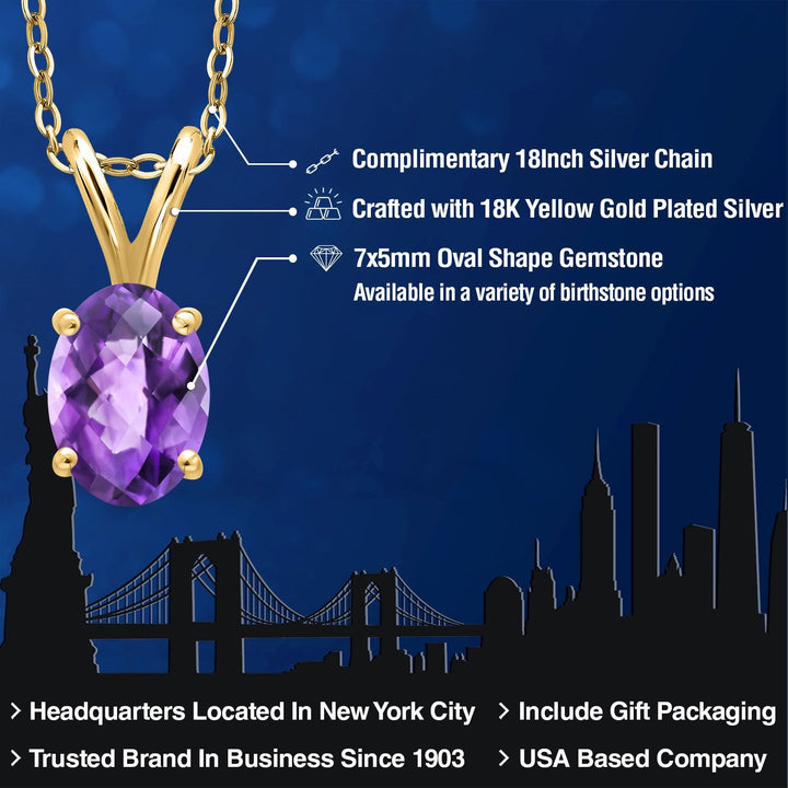 Pendant in 925 Yellow Gold Plated Silver