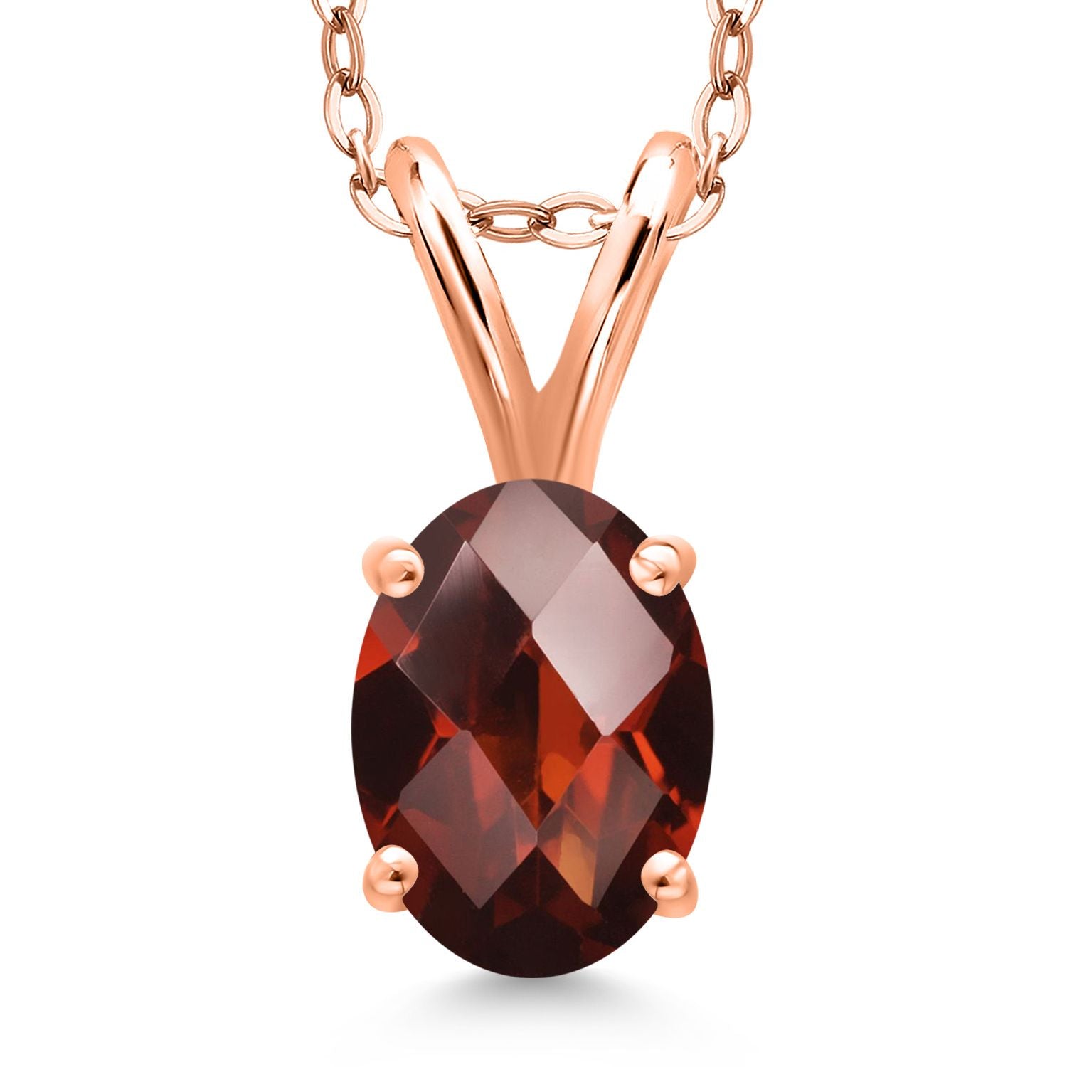 Pendant in 925 Rose Gold Plated Silver