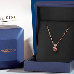 Pendant in 925 Rose Gold Plated Silver
