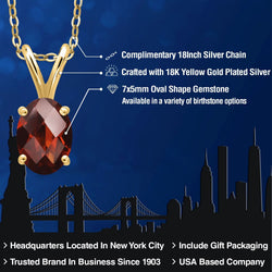 Pendant in 925 Yellow Gold Plated Silver