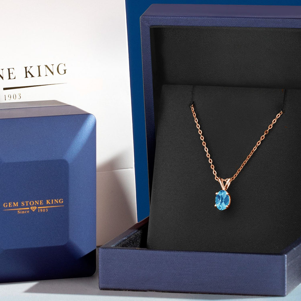 Pendant in 925 Rose Gold Plated Silver
