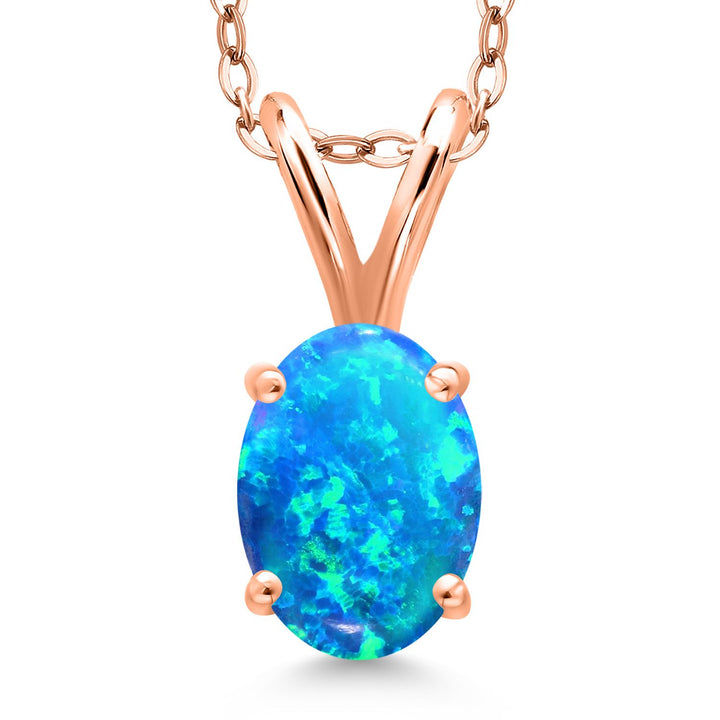 Pendant in 925 Rose Gold Plated Silver