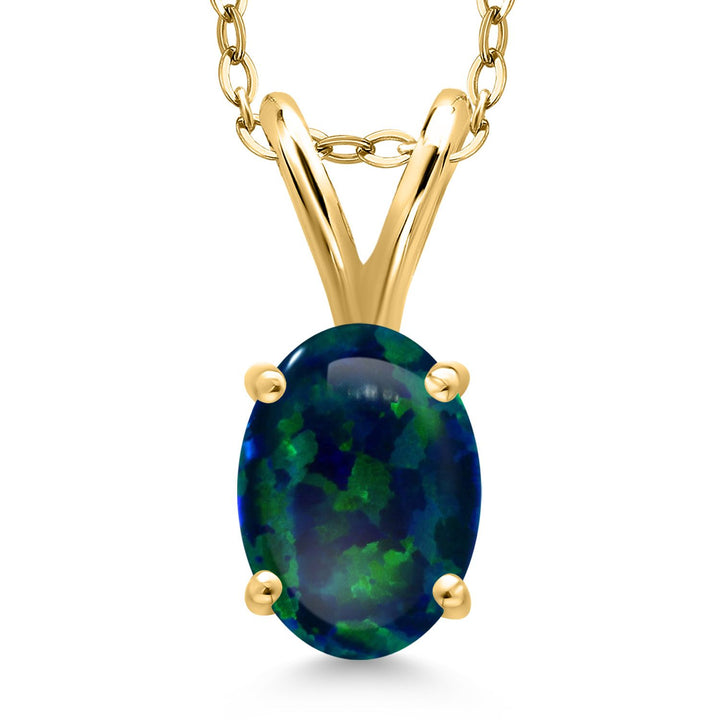 Pendant in 925 Yellow Gold Plated Silver