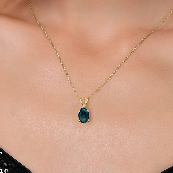 Pendant in 925 Yellow Gold Plated Silver