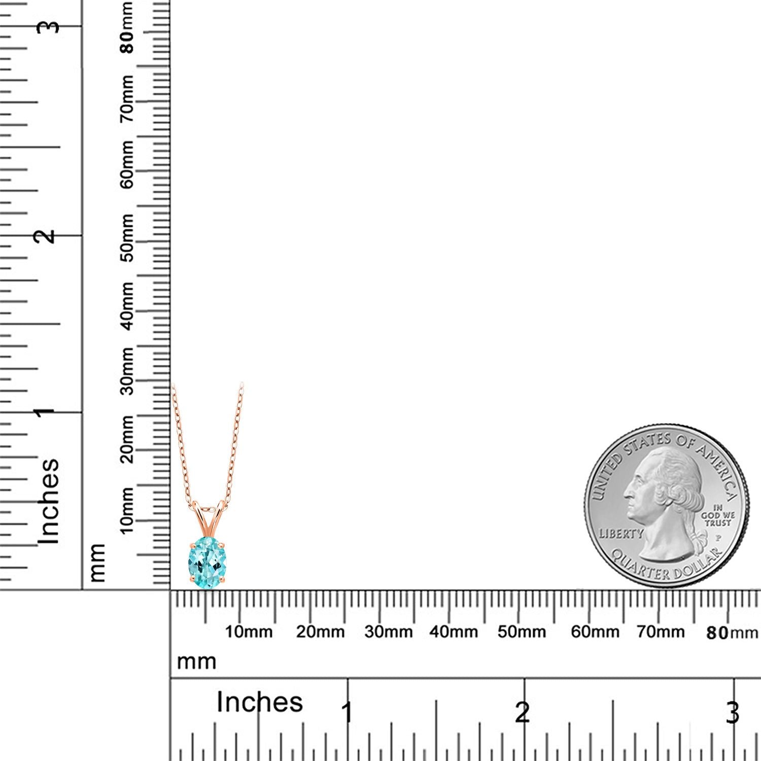 Pendant in 925 Rose Gold Plated Silver