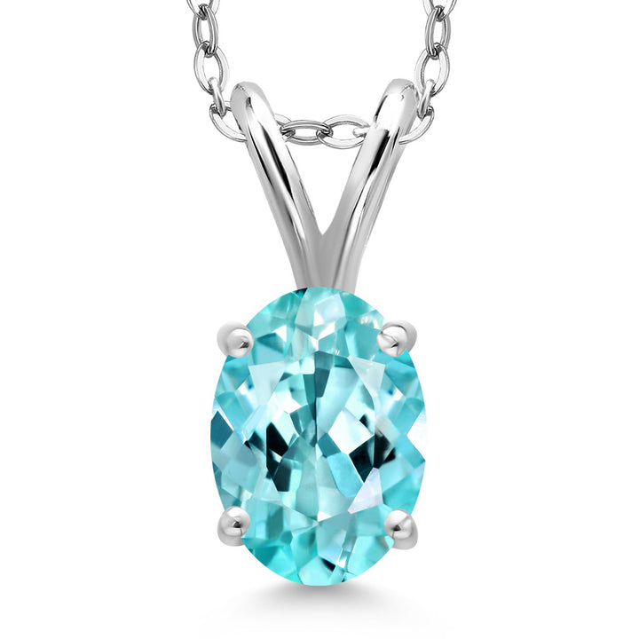 Apatite_Pendant in 925 Sterling Silver