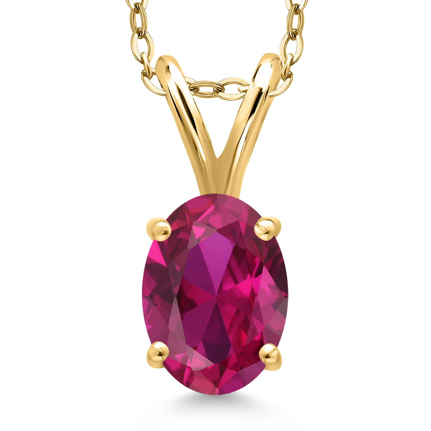 Pendant in 925 Yellow Gold Plated Silver