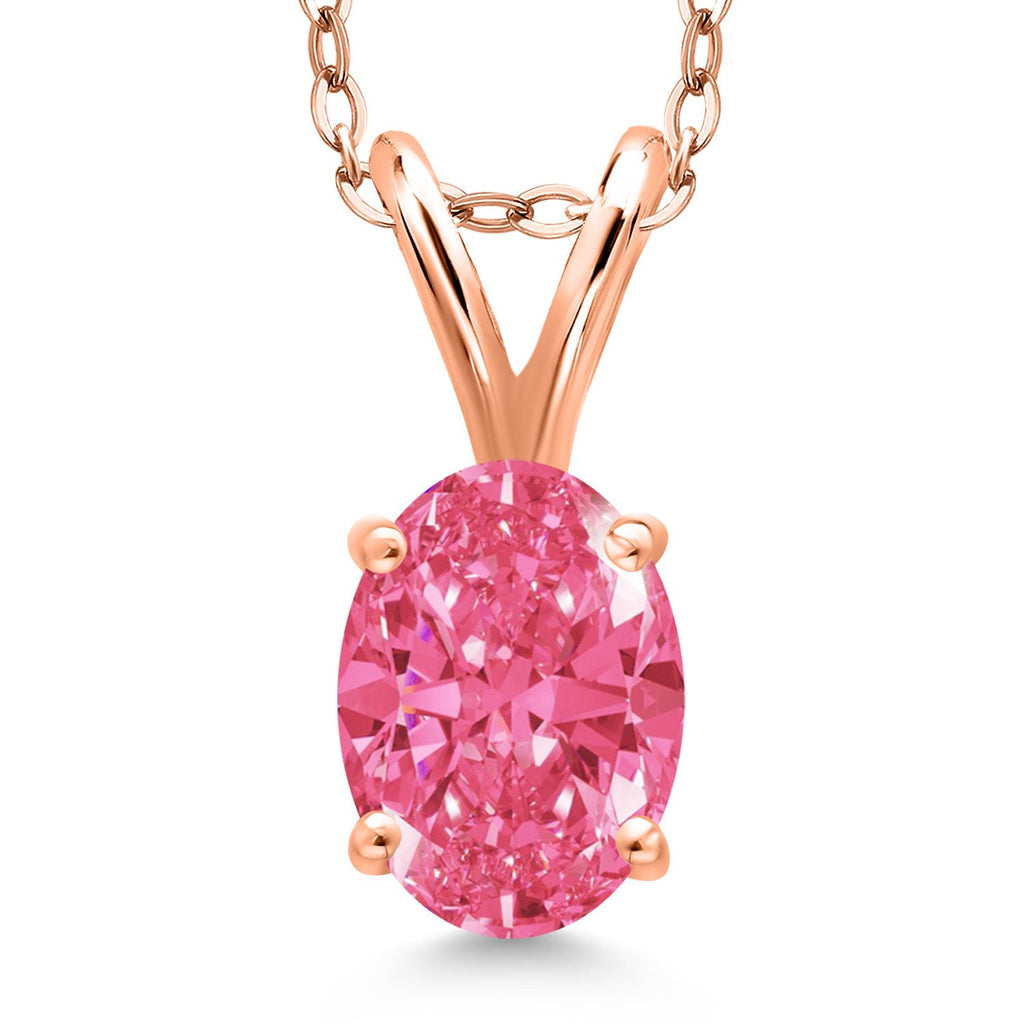 Pendant in 925 Rose Gold Plated Silver