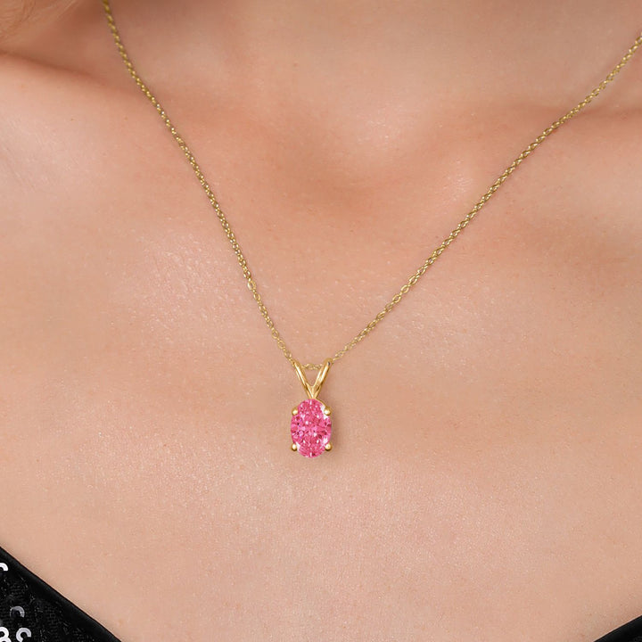 Pendant in 925 Yellow Gold Plated Silver