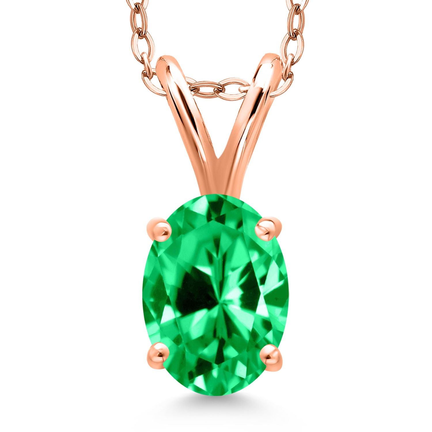 Pendant in 925 Rose Gold Plated Silver