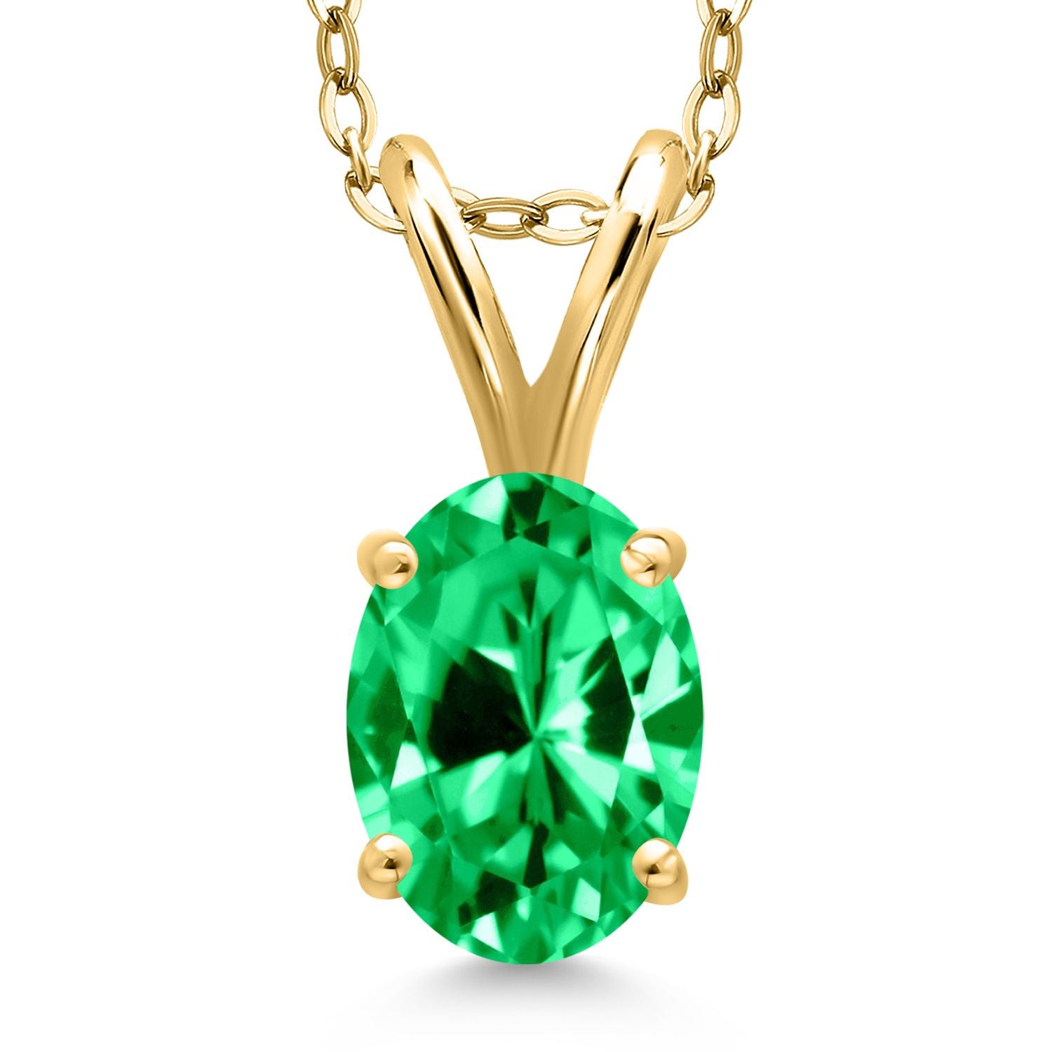 Pendant in 925 Yellow Gold Plated Silver