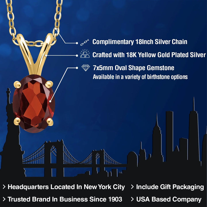 Pendant in 925 Yellow Gold Plated Silver