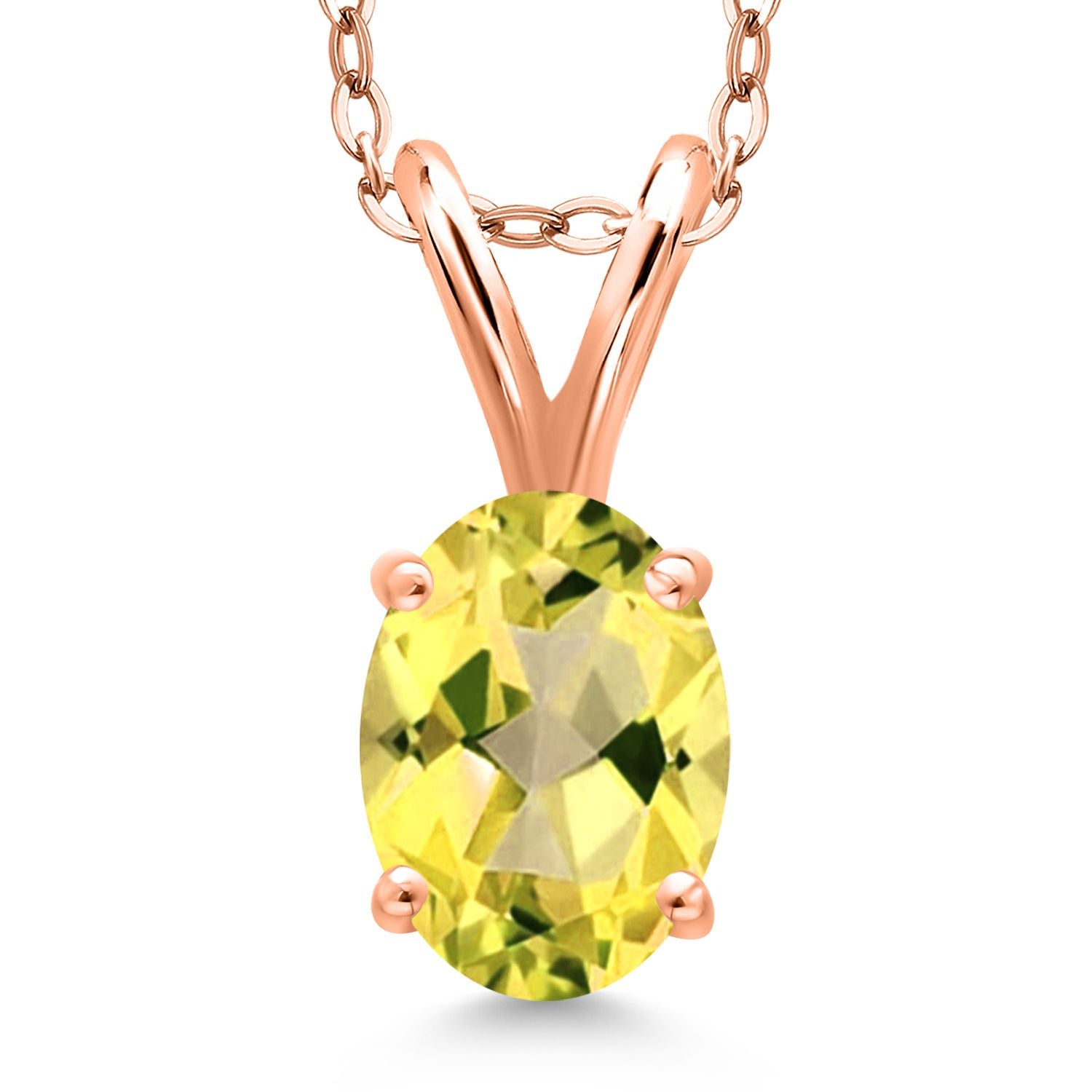 Pendant in 925 Rose Gold Plated Silver