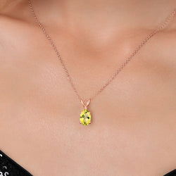Pendant in 925 Rose Gold Plated Silver