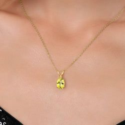 Pendant in 925 Yellow Gold Plated Silver