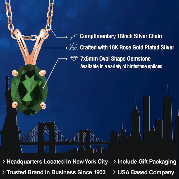 Pendant in 925 Rose Gold Plated Silver