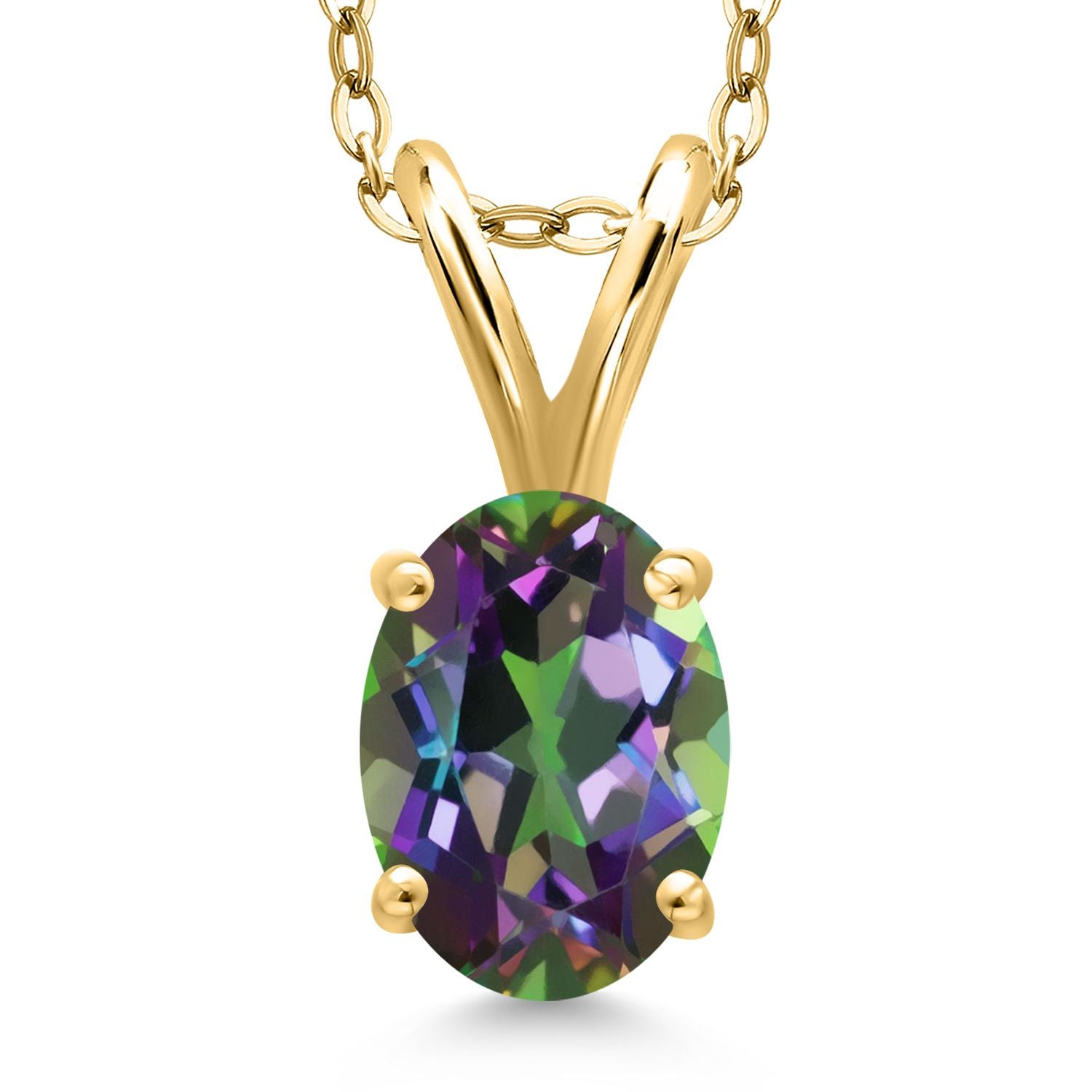 Pendant in 925 Yellow Gold Plated Silver