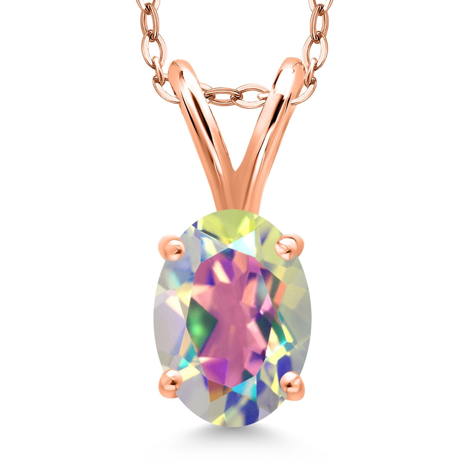 Pendant in 925 Rose Gold Plated Silver