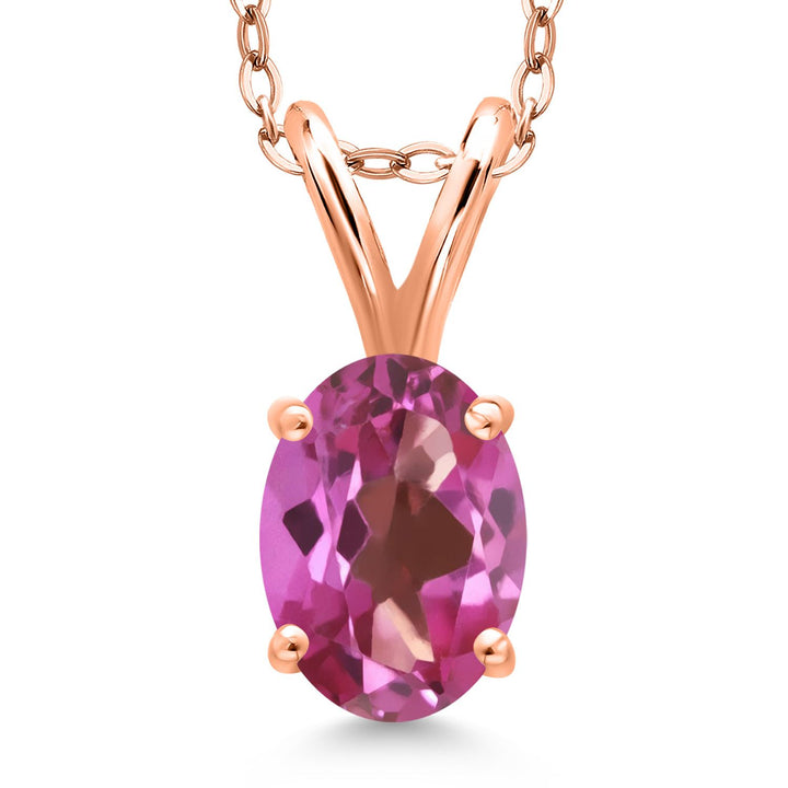Pendant in 925 Rose Gold Plated Silver