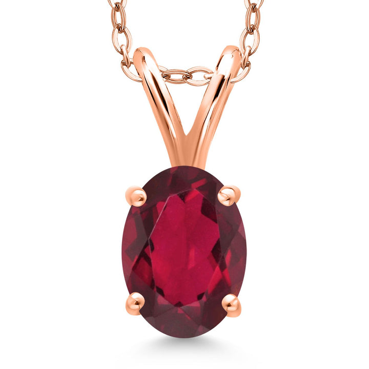 Pendant in 925 Rose Gold Plated Silver
