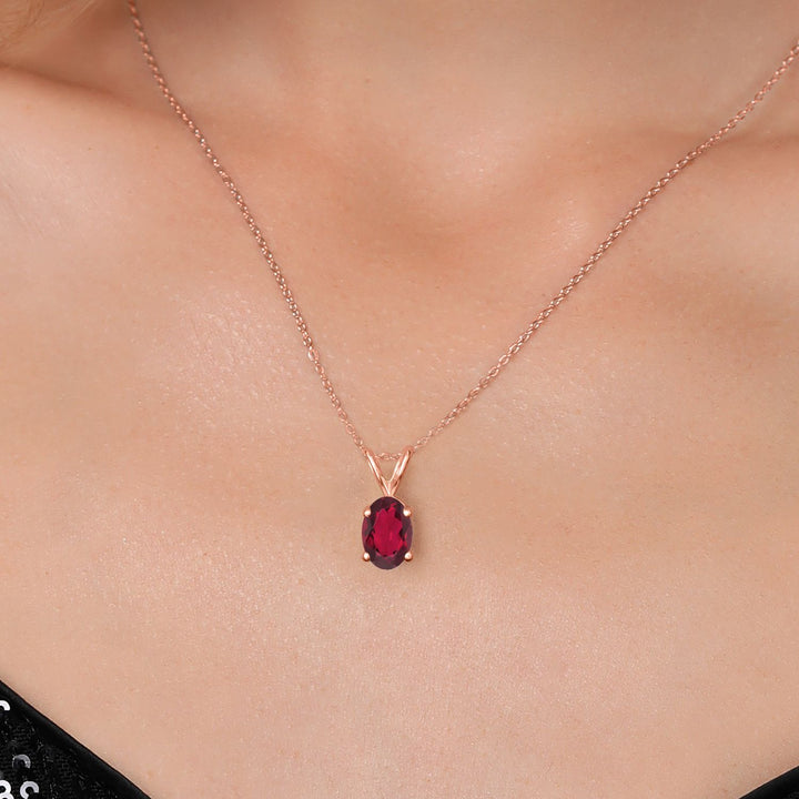 Pendant in 925 Rose Gold Plated Silver