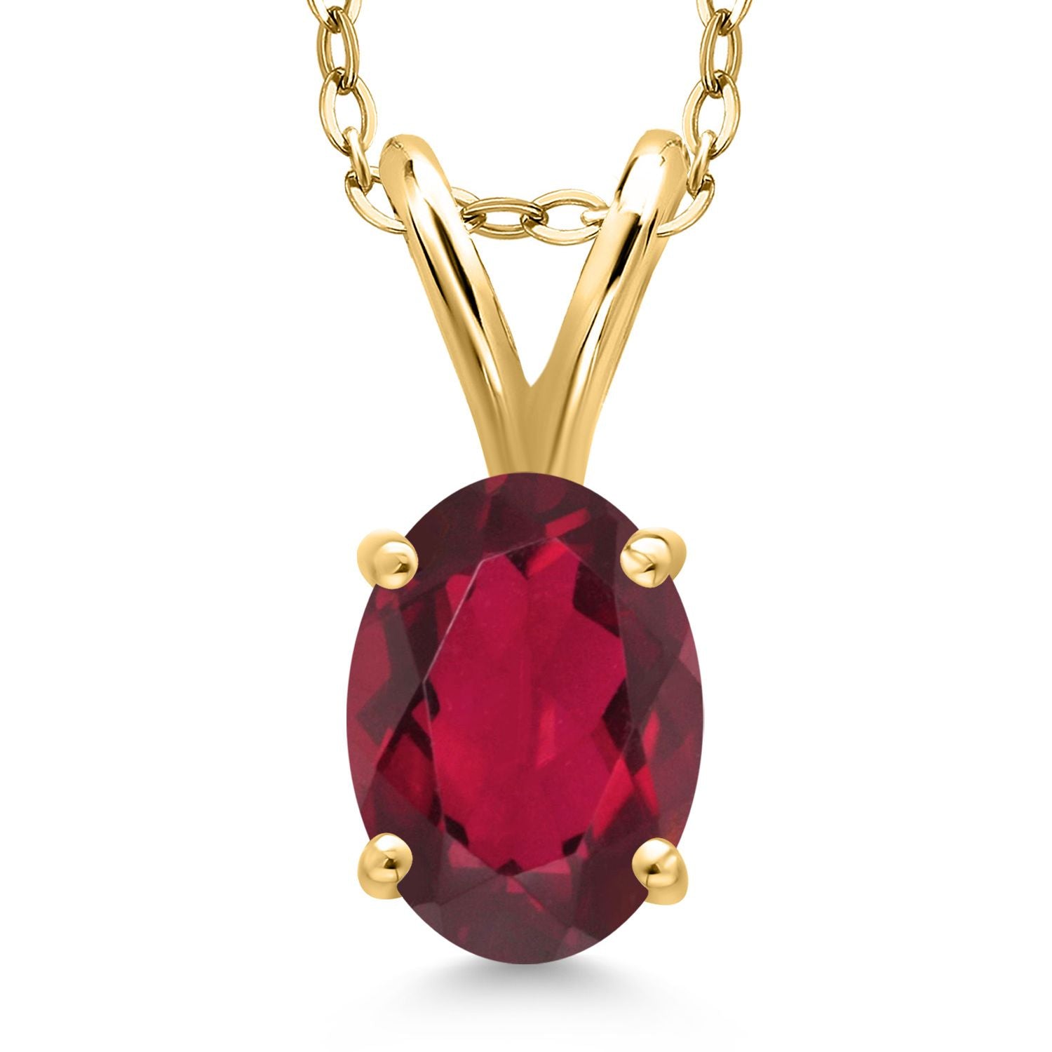 Pendant in 925 Yellow Gold Plated Silver
