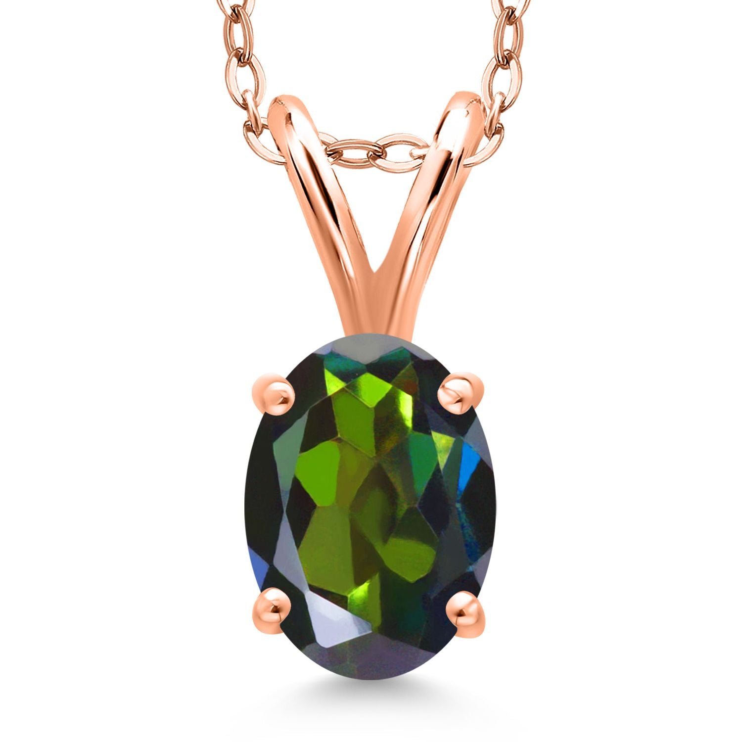 Pendant in 925 Rose Gold Plated Silver
