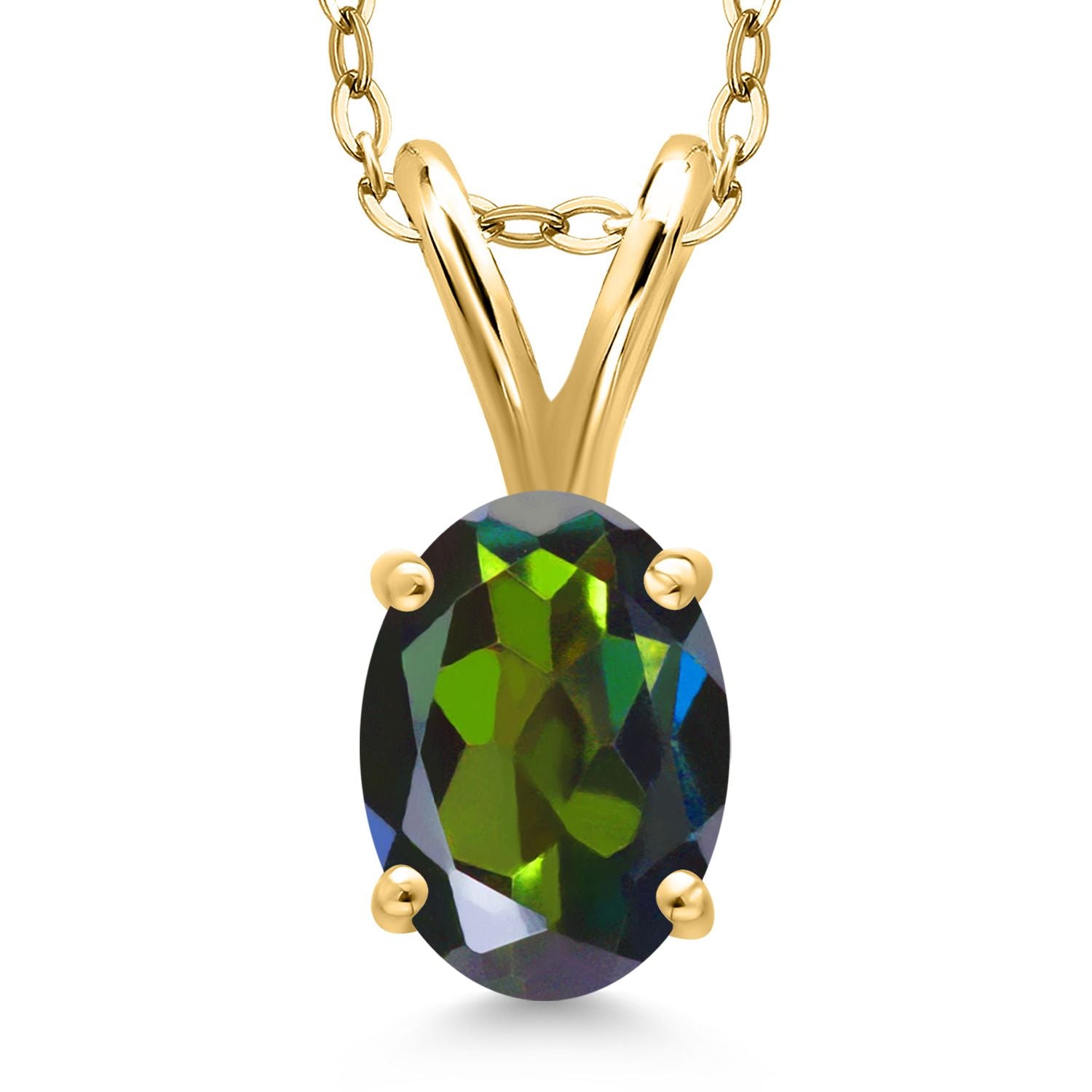Pendant in 925 Yellow Gold Plated Silver