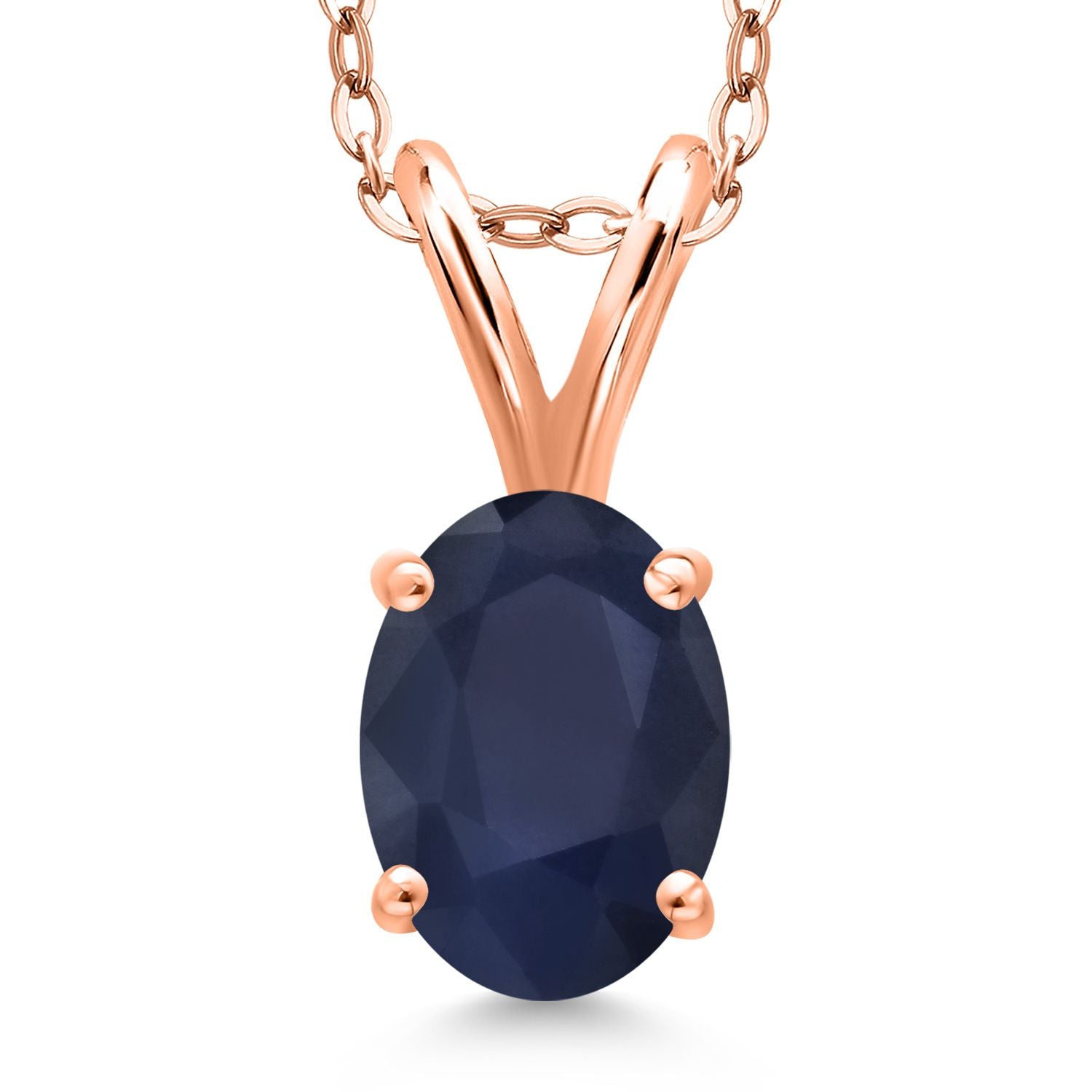 Pendant in 925 Rose Gold Plated Silver